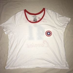 “Marvel Comics” short sleeve shirt